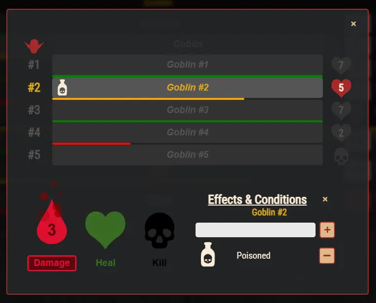 A handful of Goblins is now easy to manage!