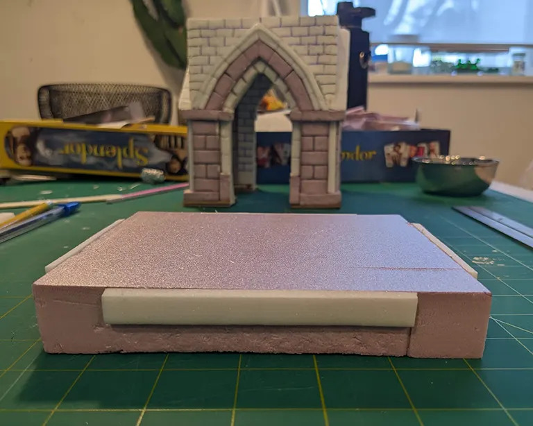 A satisfying foam slab.
