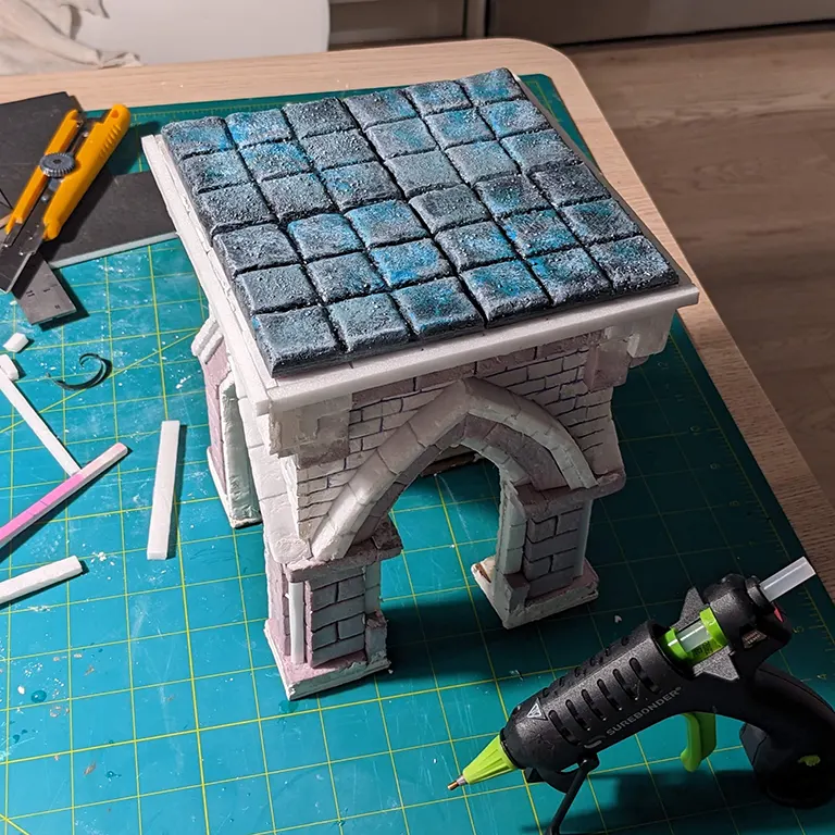 Measuring out with my existing tiles