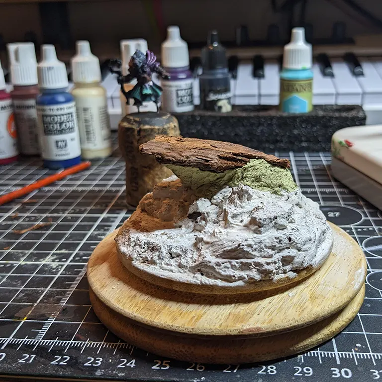 Polyfilla and milliput